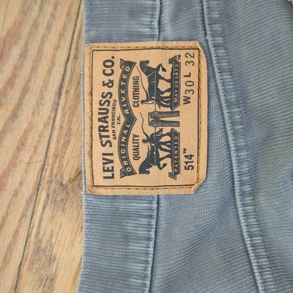 Levi's 514 Grey Corduroy, Men 30 x 32 - Picture 3 of 3